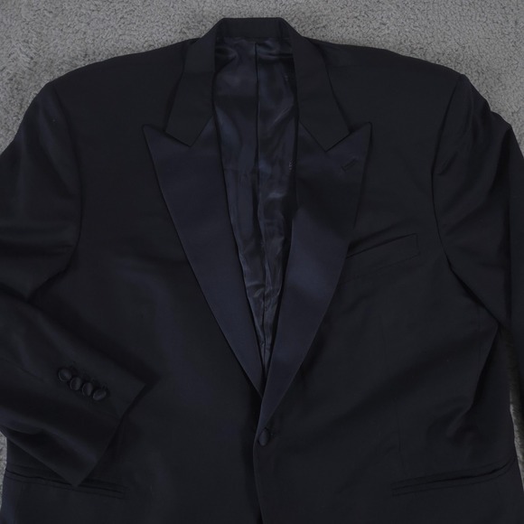 Loro Piana Tuxedo Men 52R Top Shelf Summer Tasmanian Super 130 Wool Silk Bespoke